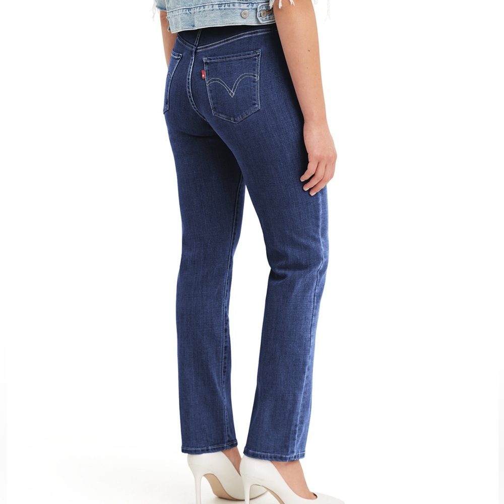 Levi’s Women's Classic Straight Blue Jeans Size 12 - Picture 2 of 14
